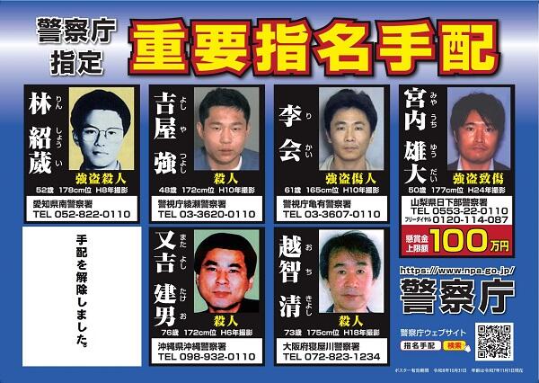 指名手配②