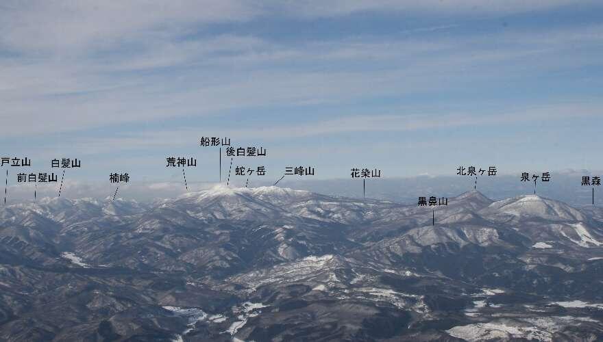 蔵王連峰